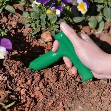 Furador de Solo Manual para Plantação de Sementes